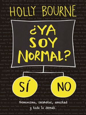 cover image of ¿Ya soy normal?